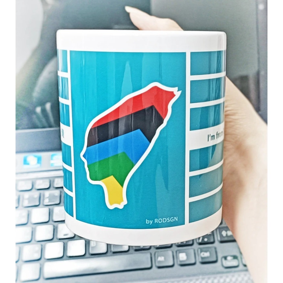 RODSGN【我來自台灣】馬克杯 x 1入 (湖綠)-細節圖2