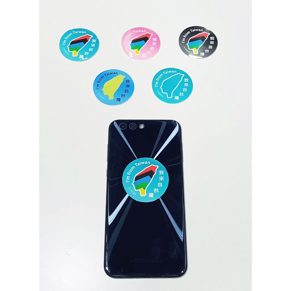 RODSGN【我來自台灣】明信片+5貼紙組-細節圖2