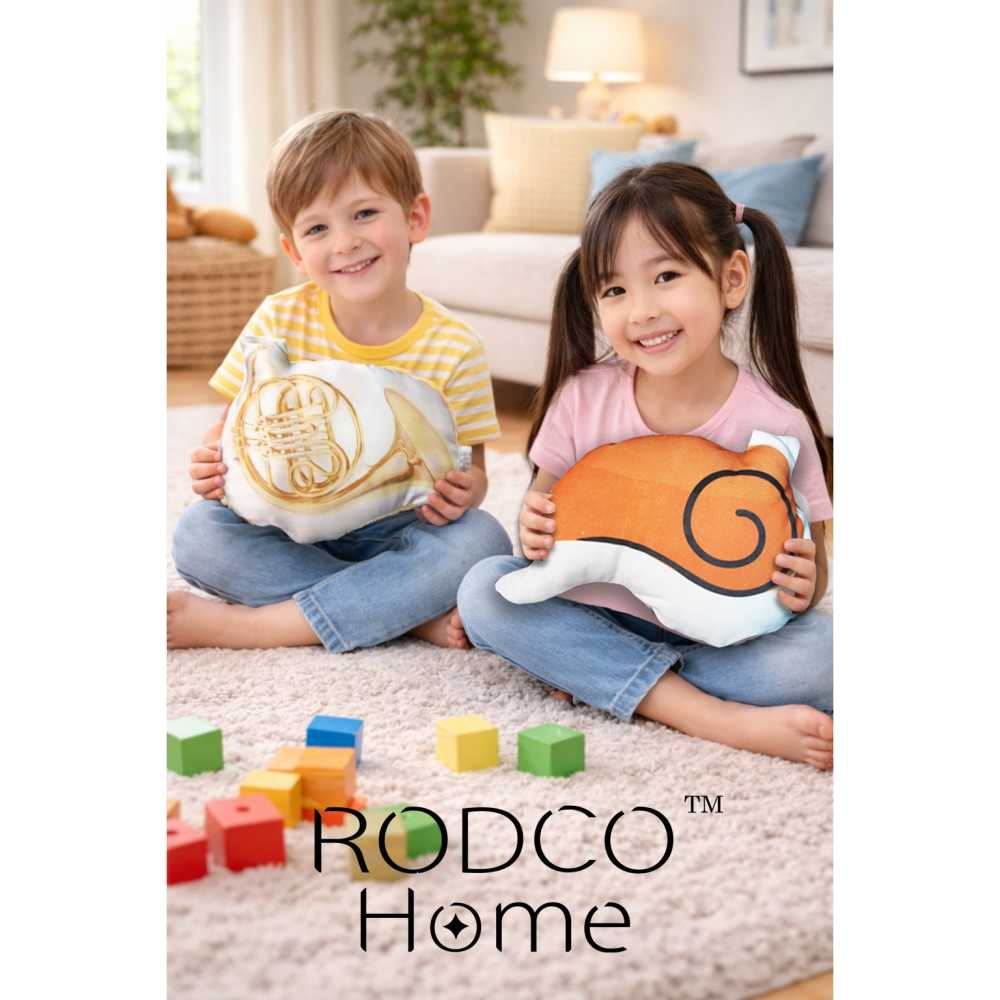 WiSofa 蝸牛法國號小抱枕-細節圖2