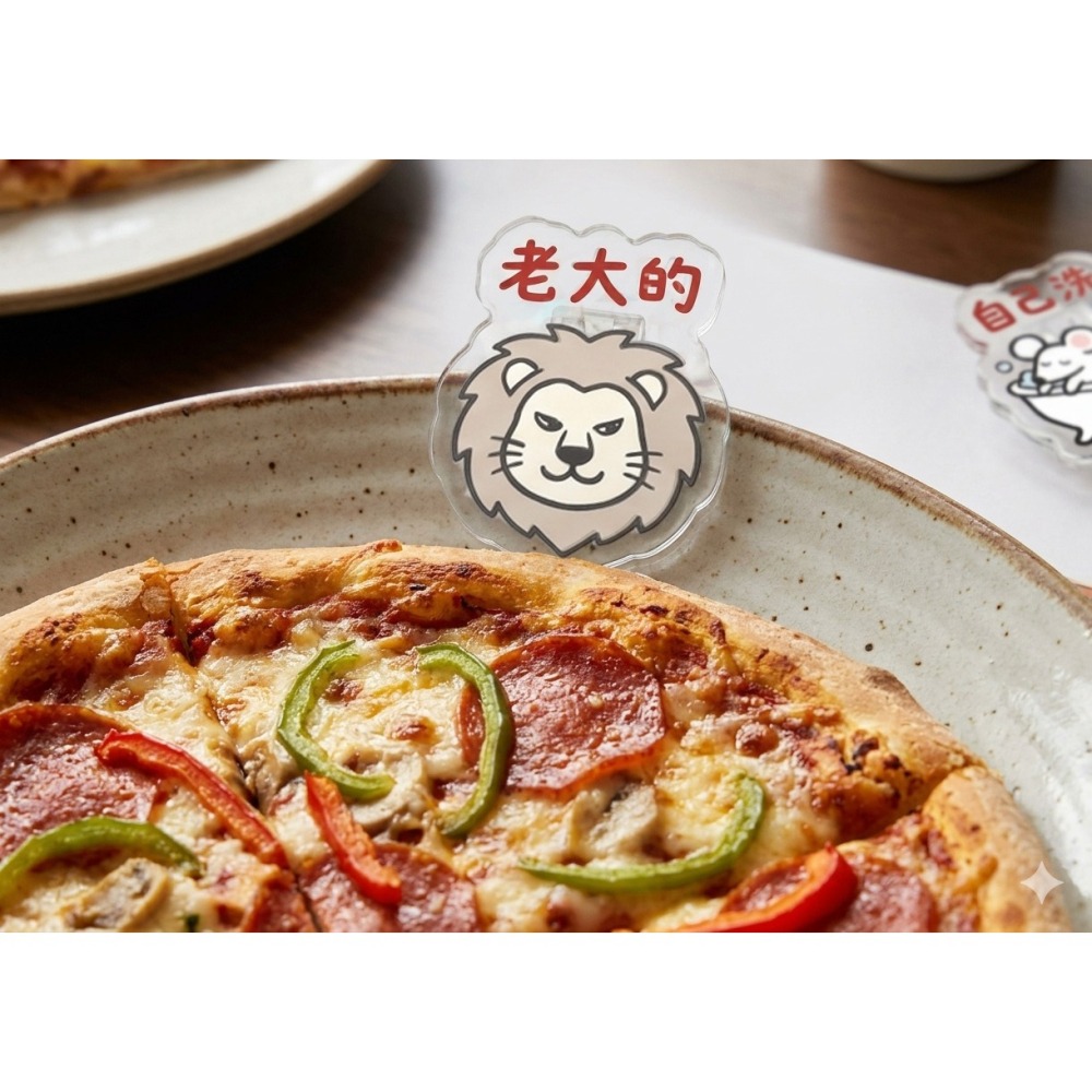「7-11 獨家免運全套組」超萌12生肖防誤食、防翻倒萬用壓克力夾（食物保鮮/衣服晾曬/家庭）12入-細節圖4