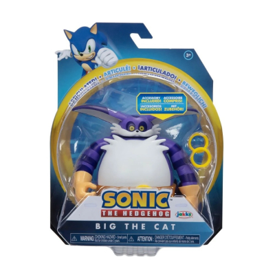 【成品潮玩】 Jakks Sonic 音速小子4吋公仔 W11 BIG THE CAT