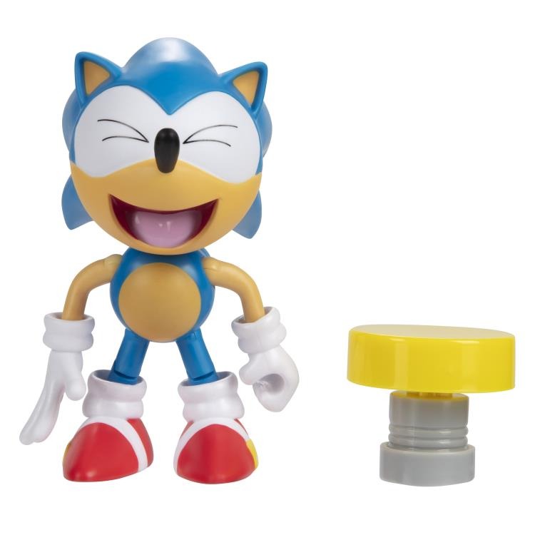 【成品潮玩】Jakks Sonic 音速小子4吋可動公仔-W5 經典索尼克 SONIC 出清大特價！-細節圖2