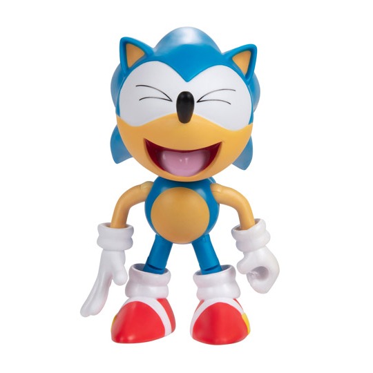 【成品潮玩】Jakks Sonic 音速小子4吋可動公仔-W5 經典索尼克 SONIC 出清大特價！-細節圖3