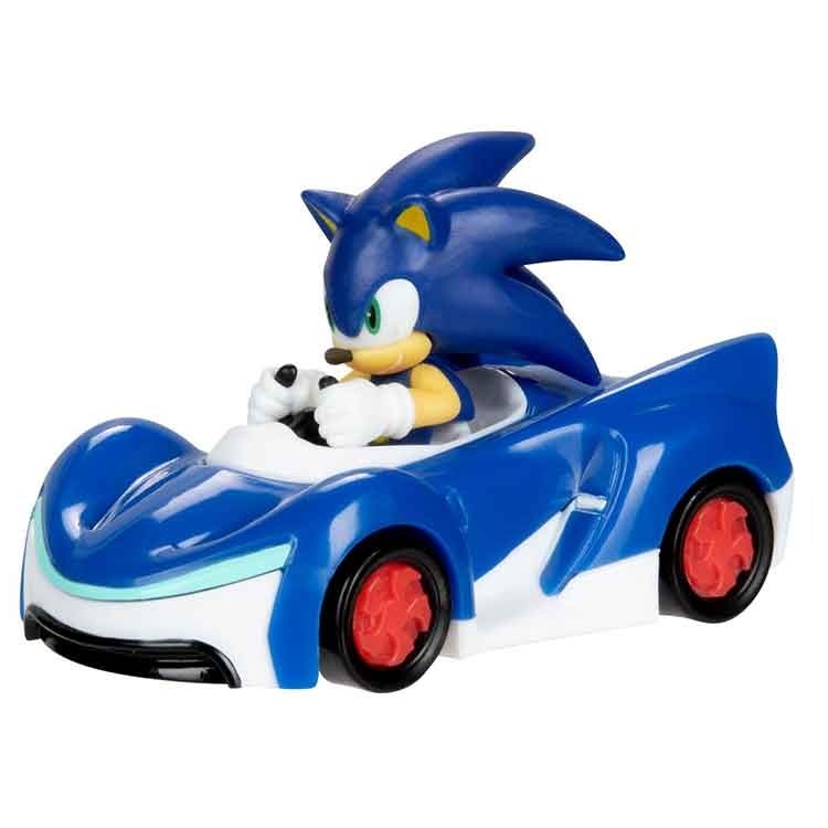 【成品潮玩】JAKKS SONIC 音速小子1:64合金車3入 W2 SILVER SONIC SHADOW-細節圖4