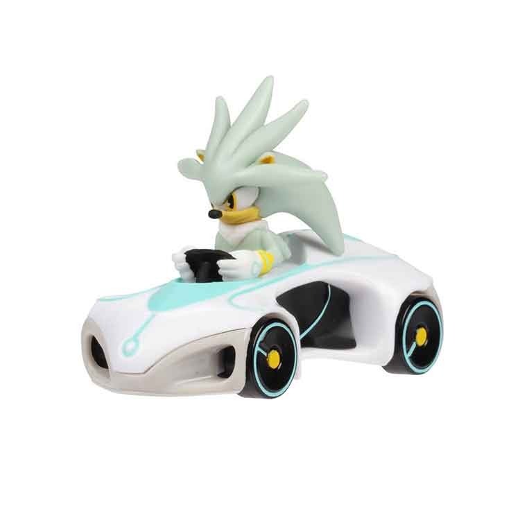 【成品潮玩】JAKKS SONIC 音速小子1:64合金車3入 W2 SILVER SONIC SHADOW-細節圖5