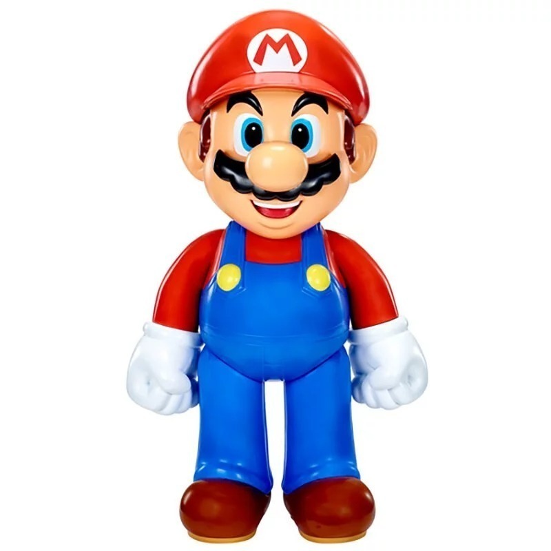 【成品潮玩】JAKKS Nintendo 任天堂 Super Mario 超級瑪利歐 20吋 50公分 超大可動公仔-細節圖3
