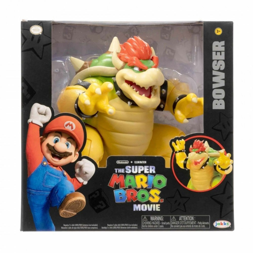 【成品潮玩】JAKKS Nintendo任天堂 Super Mario 超級瑪利歐 瑪利歐電影:7吋火焰吐息庫 開幕特價