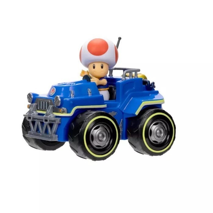 【成品潮玩】JAKKS Nintendo 任天堂 Super Mario 超級瑪利歐 瑪利歐電影: 2.5吋公仔迴力車-細節圖3