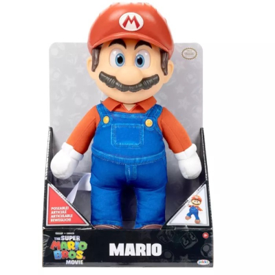 【成品潮玩】JAKKS Nintendo 任天堂 Super Mario 超級瑪利歐 瑪利歐電影: 12吋瑪利歐玩偶