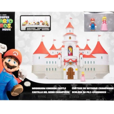 【成品潮玩】JAKKS Nintendo 任天堂 Super Mario 超級瑪利歐 瑪利歐電影: 迷你碧姬公主城堡