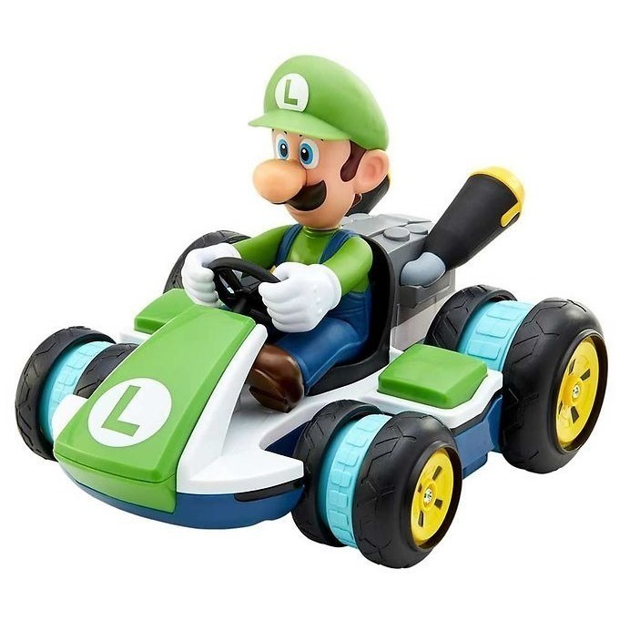 【成品潮玩】JAKKS Nintendo 任天堂 Super Mario 超級瑪利歐 路易吉迷你遙控賽車-細節圖3