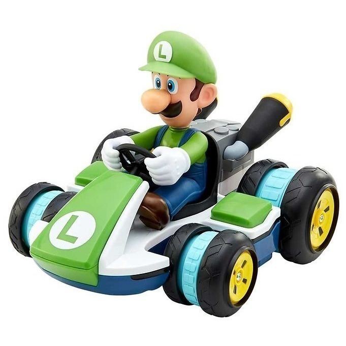 【成品潮玩】JAKKS Nintendo 任天堂 Super Mario 超級瑪利歐 路易吉迷你遙控賽車-細節圖3
