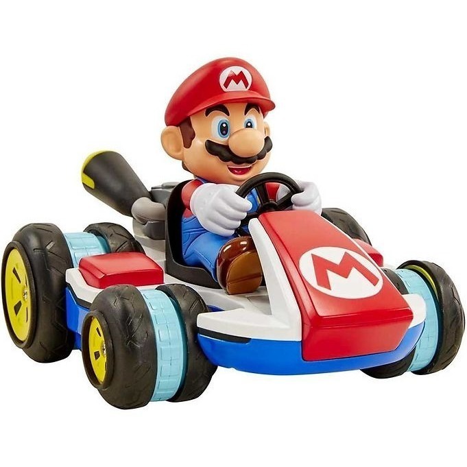 【成品潮玩】JAKKS Nintendo 任天堂 Super Mario 超級瑪利歐 瑪琍歐迷你搖控賽車-細節圖2