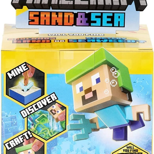 🔥成品潮玩🔥MOOSE Treasure X Minecraft 沙與海 單入組 盲盒