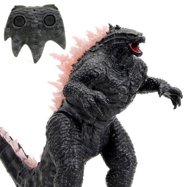 🔥成品潮玩🔥JADA TOYS 新帝國 Godzilla 哥吉拉與金剛 12吋 覺醒 RC 遙控玩具 發光 免運費-細節圖5