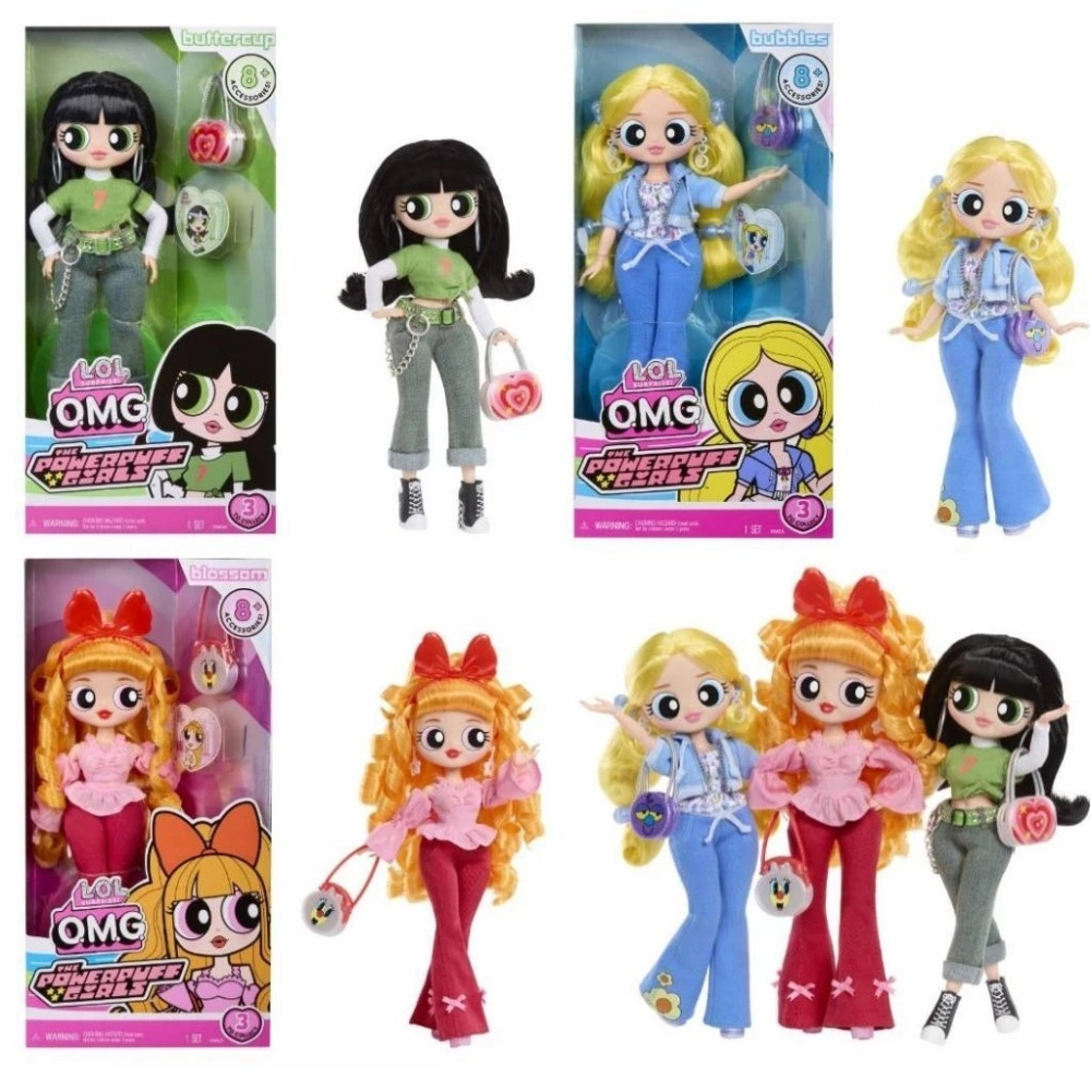 【成品潮玩】L.O.L SURPRISE! LOL 驚喜寶貝蛋 驚喜OMG 飛天小女警系列 三款各一-細節圖2