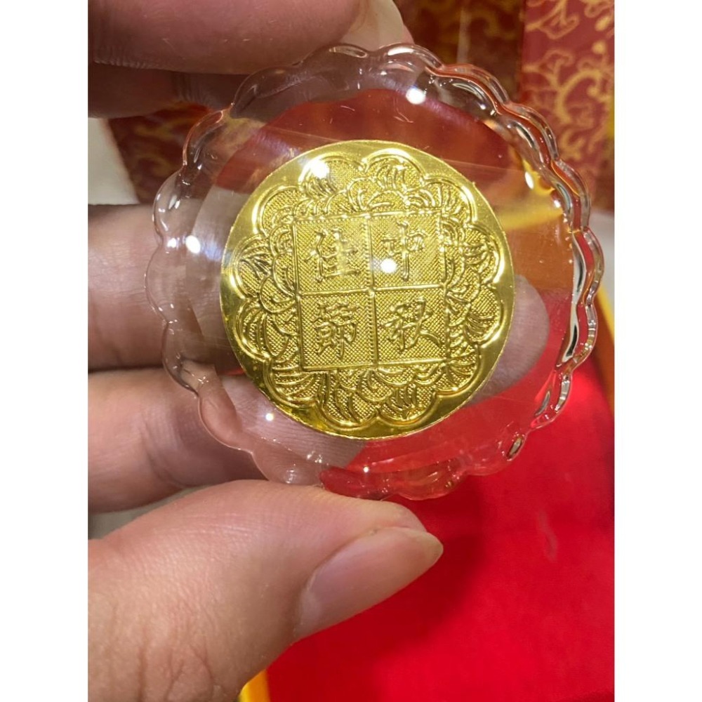中秋節紀念金月餅 黃金月餅紀念盒 (非食品) 小巧精美 附證書 中秋節限量款-細節圖4