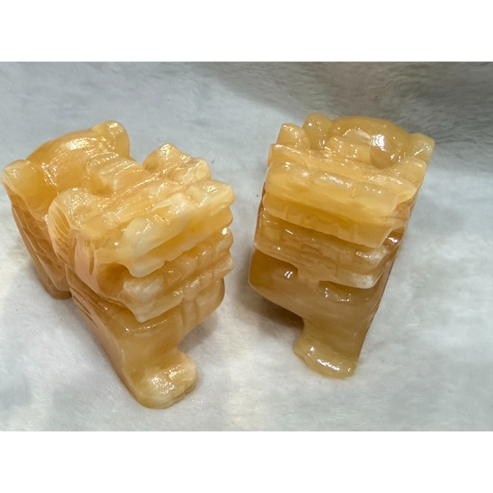 【限時惜售】精雕黃玉飛天貔貅一對｜強力招財・事業起飛｜福利品大清倉（比買碎石更划算！）-細節圖5