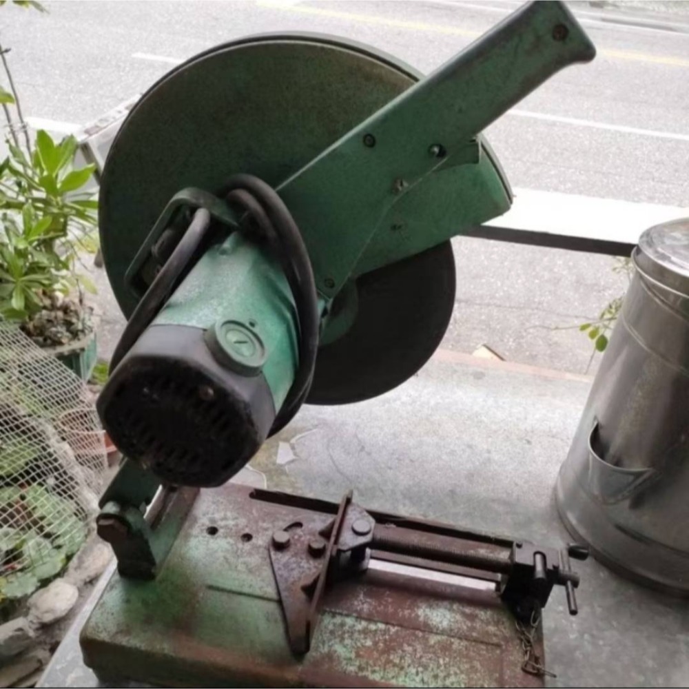 日立鐵工切斷機電鋸機二手良品可議價-細節圖2