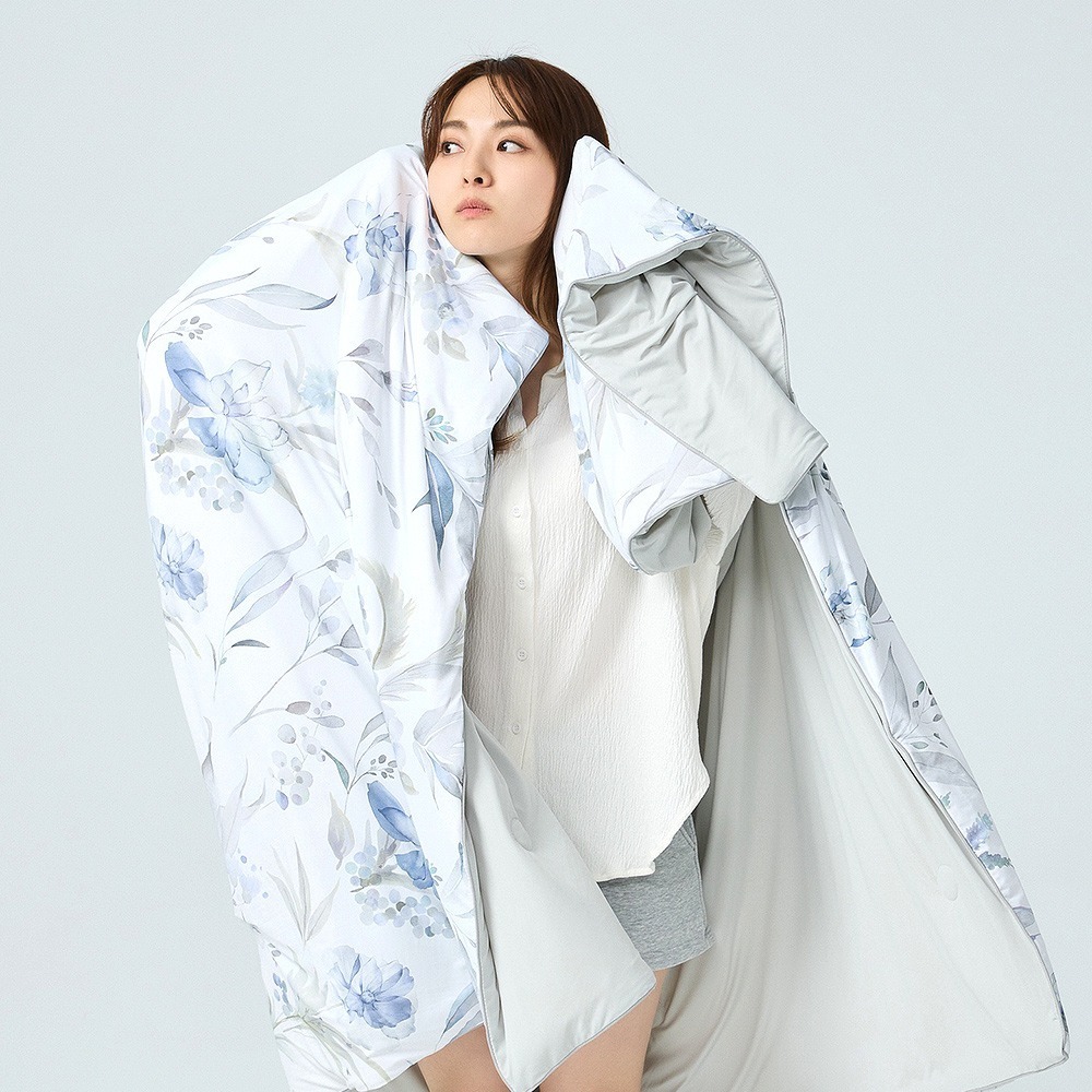 【金大器】冰分子極柔夏雪被 冰感被 涼感被 涼被 韓國市場棉被 冰淇淋被 韓國涼被 冰冰被 冰絲涼被 空調被 雲朵被-規格圖1