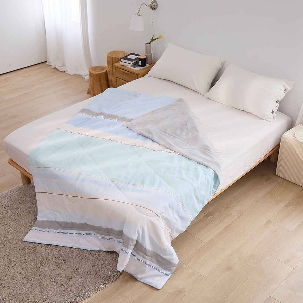 【金大器】萊賽爾天絲涼感被 涼被 涼感被 冰冰被 空調被 薄被 冷氣被 涼感涼被  涼感夏被 急凍被 冰紗被-規格圖1