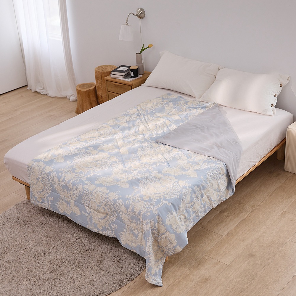 【金大器】萊賽爾天絲涼感被 涼被 涼感被 冰冰被 空調被 薄被 冷氣被 涼感涼被  涼感夏被 急凍被 冰紗被-規格圖1