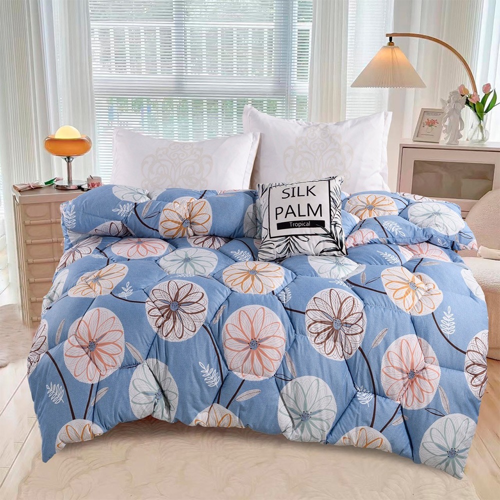 【金大器】韓系宮廷水立方羽絲絨發熱被 棉被 保暖被 冬被 類韓國棉被 保暖被 水洗被 加厚冬被 絨被-規格圖1