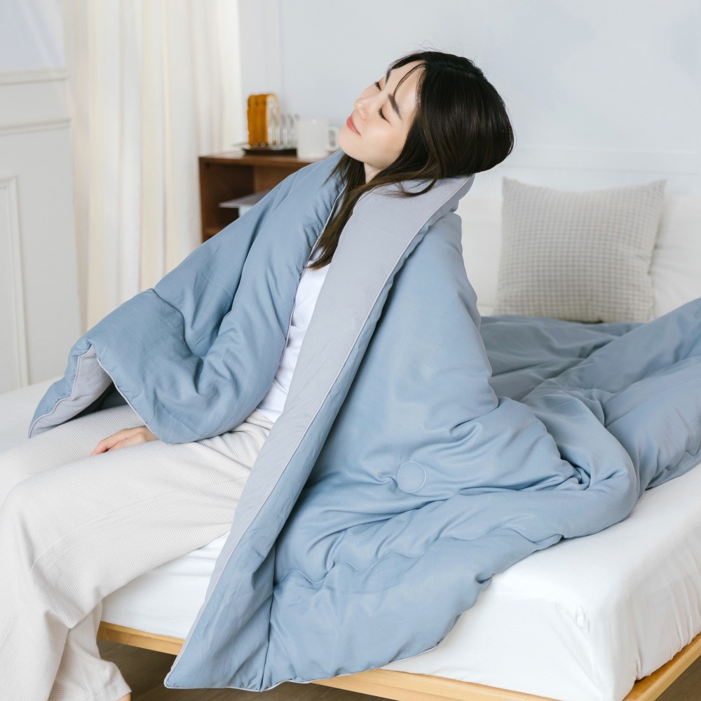 【金大器】石墨烯萊賽爾火山絨 脆可頌被 棉被 被子 可水洗冬被 雲朵被 保暖被 冬天棉被 類韓國棉被 四季被 冬被-規格圖1