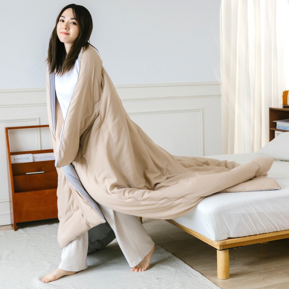 【金大器】石墨烯萊賽爾火山絨 脆可頌被 棉被 被子 可水洗冬被 雲朵被 保暖被 冬天棉被 類韓國棉被 四季被 冬被-規格圖1