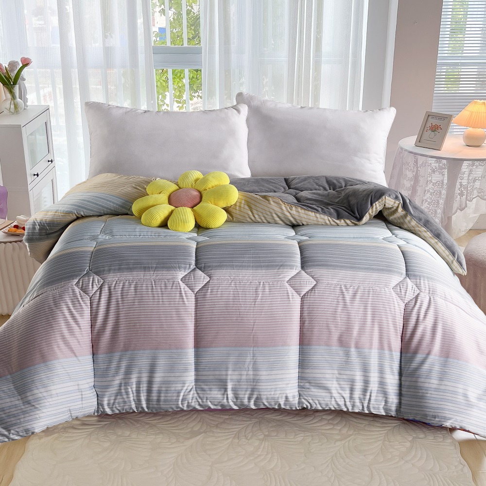 【金大器】石墨烯萊賽爾法蘭絨 暖可頌被 厚棉被 被子 韓國被子 冬天12月被 保暖被 可水洗被 棉被 四季被 冬被-規格圖1