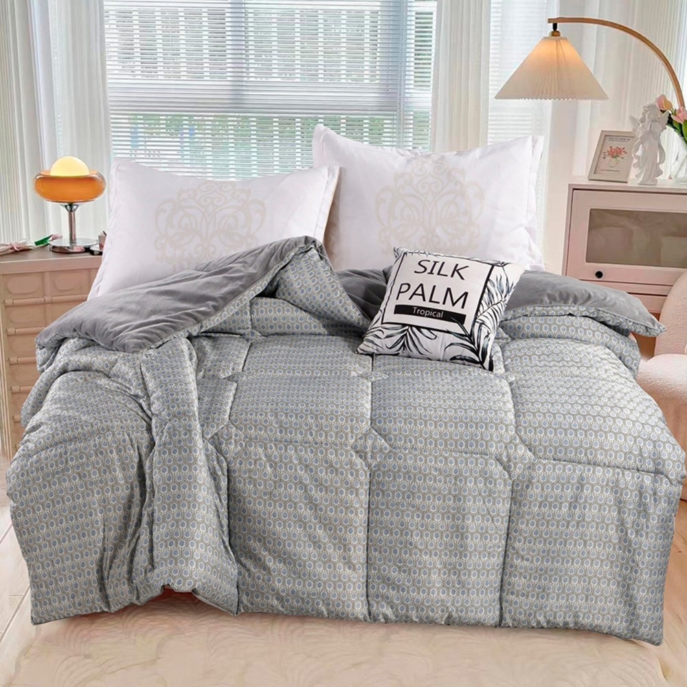 【金大器】石墨烯萊賽爾法蘭絨 暖可頌被 厚棉被 被子 韓國被子 冬天12月被 保暖被 可水洗被 棉被 四季被 冬被-規格圖1