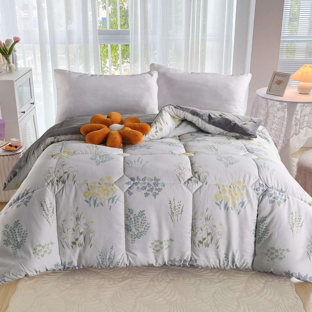 【金大器】石墨烯萊賽爾法蘭絨 暖可頌被 厚棉被 被子 韓國被子 冬天12月被 保暖被 可水洗被 棉被 四季被 冬被-規格圖1