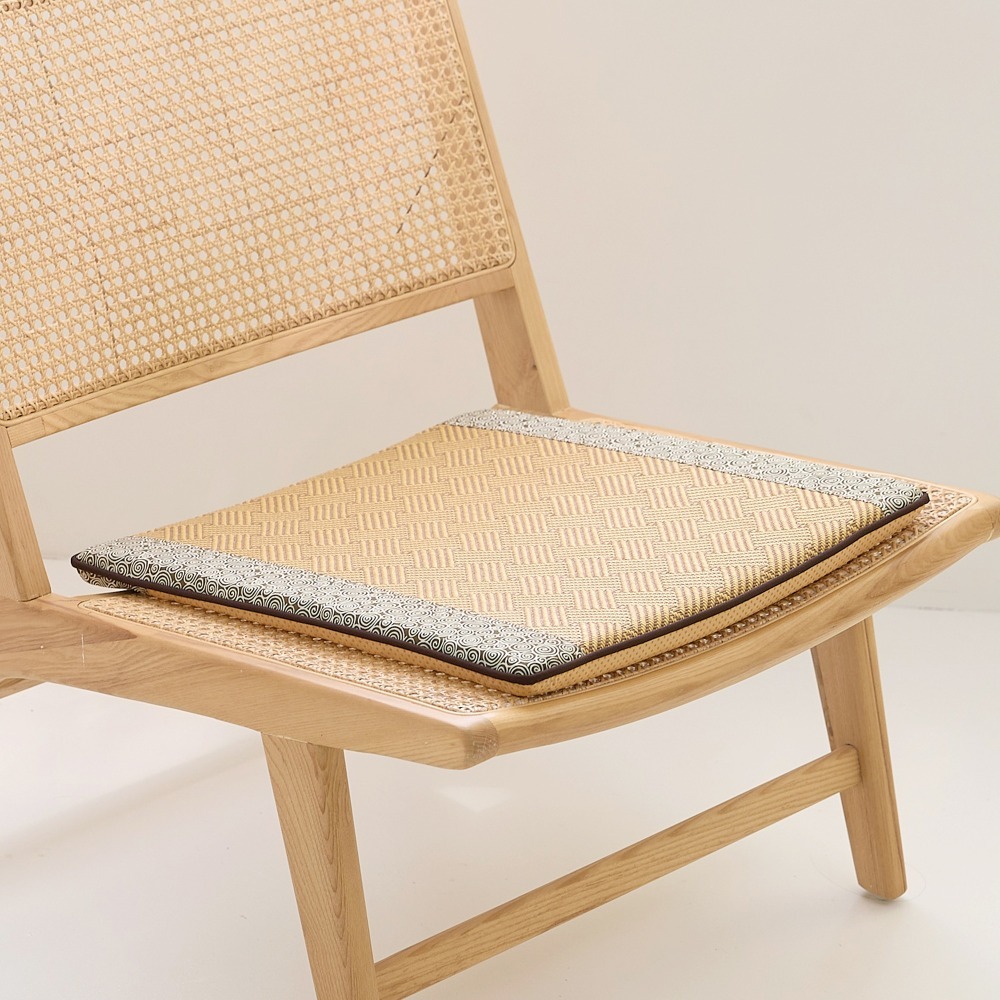【金大器】日式和風立體紙纖維坐墊 50x50x3cm 記憶坐墊 沙發實木椅墊 日式坐墊 榻榻米 木椅專用靠墊 椅墊-規格圖1