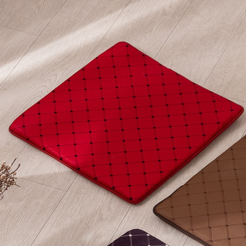 【金大器】尊爵立體緹花坐墊 50x50x3cm 記憶坐墊 沙發實木椅墊 日式坐墊 榻榻米 木椅專用靠墊 椅墊-規格圖1