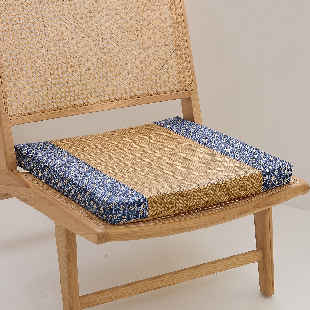 【金大器】日式和風立體紙纖維坐墊 50x50x5cm 記憶坐墊 沙發實木椅墊 日式坐墊 榻榻米 木椅專用靠墊 椅墊-規格圖1