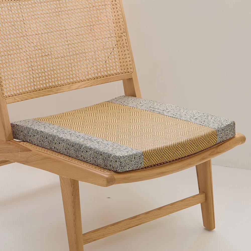 【金大器】日式和風立體紙纖維坐墊 50x50x5cm 記憶坐墊 沙發實木椅墊 日式坐墊 榻榻米 木椅專用靠墊 椅墊-規格圖1