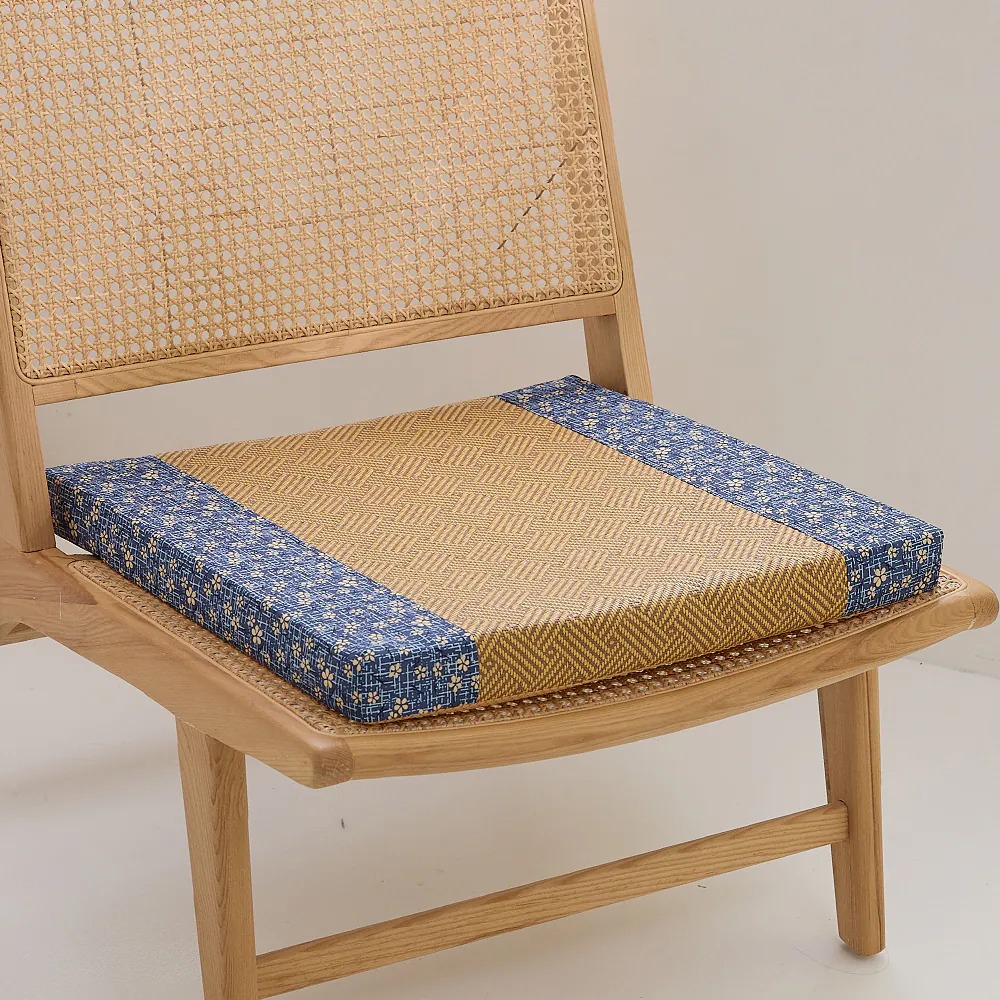 【金大器】日式和風立體紙纖維坐墊 54x56x5cm 記憶坐墊 沙發實木椅墊 日式坐墊 榻榻米 木椅專用靠墊 椅墊-規格圖1
