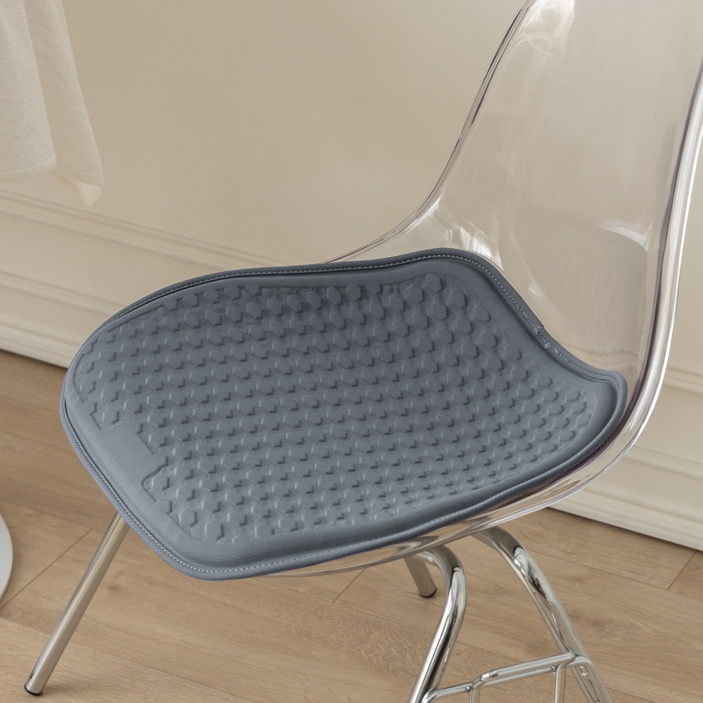 【金大器】3D立體凝膠沁涼舒壓坐墊 48x50cm 降溫冰坐墊 冷凝坐墊 果凍凝膠坐墊 坐椅墊 車坐墊 坐墊-規格圖1