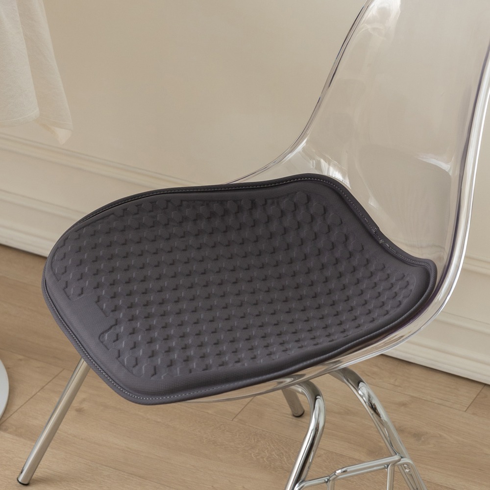 【金大器】3D立體凝膠沁涼舒壓坐墊 48x50cm 降溫冰坐墊 冷凝坐墊 果凍凝膠坐墊 坐椅墊 車坐墊 坐墊-規格圖1