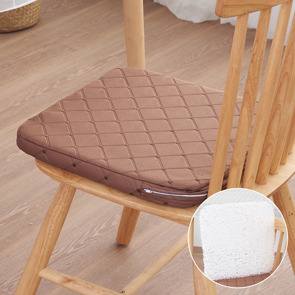 【金大器】AIRFIBER支撐空氣坐墊 40x40x3cm 高支撐 人體工學減壓打坐 辦公室 沙發墊 實木椅-規格圖1