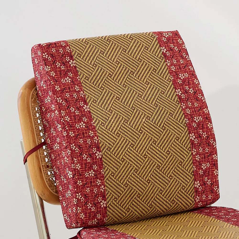 【金大器】日式和風立體腰靠墊 40x37x厚11cm 紓壓腰靠墊 辦公室靠枕  居家靠墊 腰部支撐 舒壓 腰靠 腰枕-規格圖1