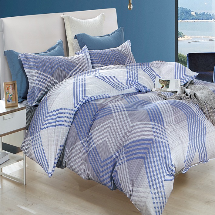 【金大器】天絲絨 床包四件組 床寢 床單 兩用被 套件組 薄床包 素色床包 高CP值床包-規格圖1