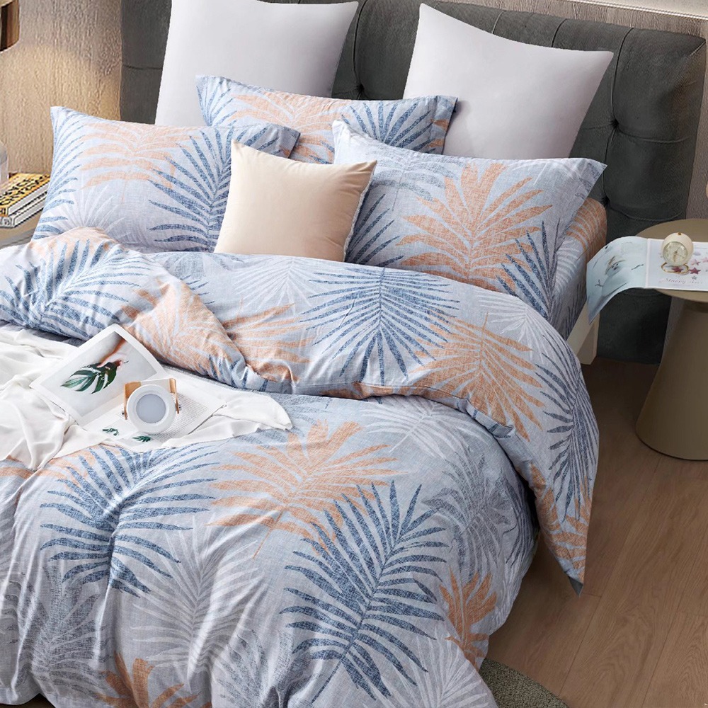 【金大器】50s萊賽爾纖維x3M吸濕排汗 床包四件組 床寢 床單 兩用被 套件組 薄床包 素色床包 高CP值床包-規格圖1