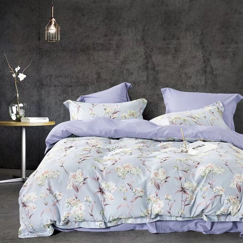 【金大器】50s萊賽爾纖維x3M吸濕排汗 床包四件組 床寢 床單 兩用被 套件組 薄床包 素色床包 高CP值床包-規格圖1