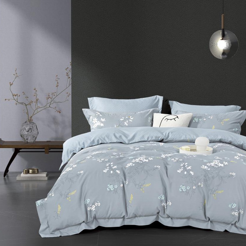 【金大器】50s萊賽爾纖維x3M吸濕排汗 床包四件組 床寢 床單 兩用被 套件組 薄床包 素色床包 高CP值床包-規格圖1