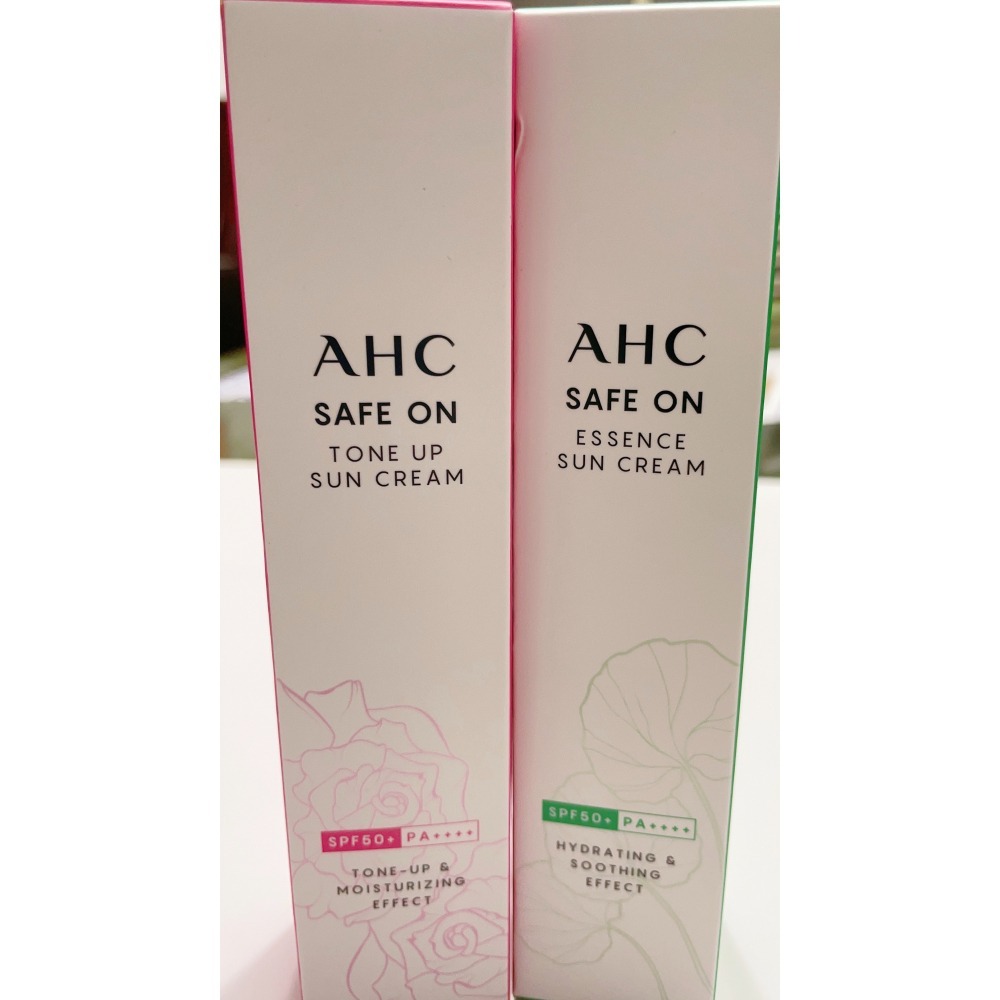 韓國AHC超水感防曬乳 SPF50+ PA++++柔光潤色50ml/物理全護50ml-細節圖2