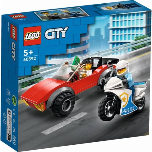 [Home&amp;Brick] LEGO 60392 警察摩托車飛車追逐