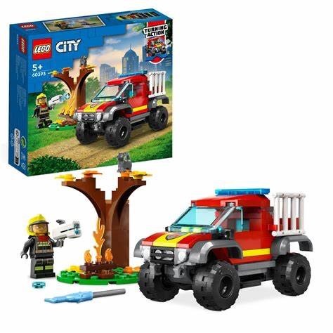 [Home&amp;Brick] LEGO 60393 4X4消防車救援