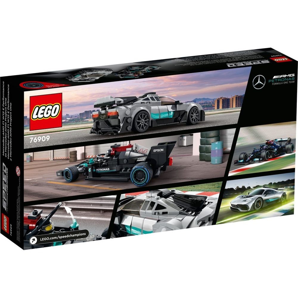 [Home&Brick] LEGO 76909 Mercedes AMG F1 W12 EP&Project One-細節圖2