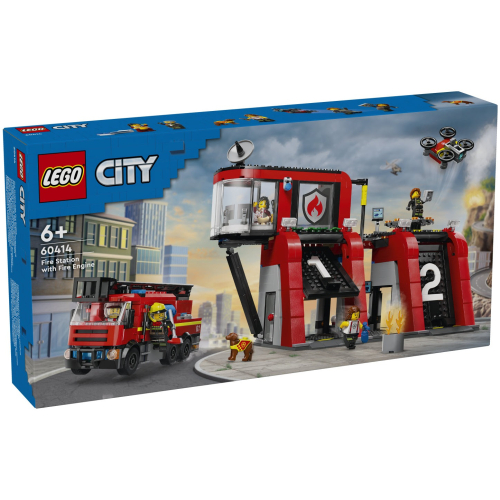 [Home&amp;Brick] LEGO 60414 消防局和消防車